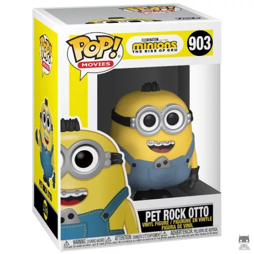 Figurine Funko POP Pet Rock Otto (Les Minions 2 : Il était une fois Gru)