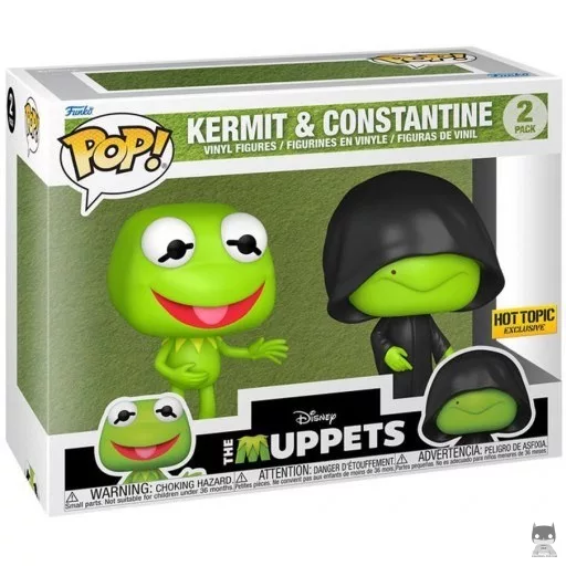 Figurine Funko POP Kermit & Constantine (Les Muppets)