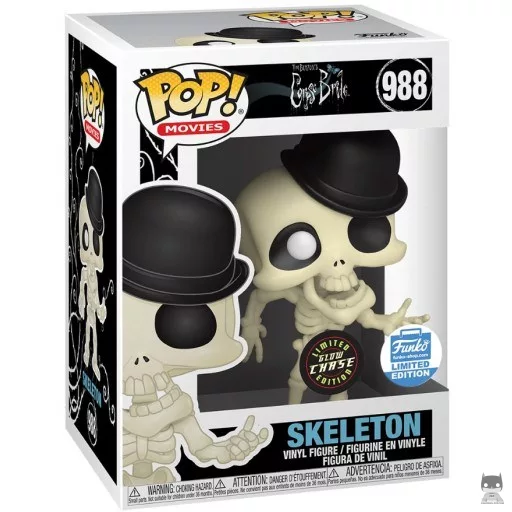 Figurine Funko POP Le Squelette (Chase & Glow in the Dark) (Les Noces Funèbres)