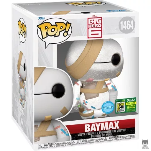Figurine Funko POP Baymax (SuperSized & Glitter) (Les Nouveaux Héros)