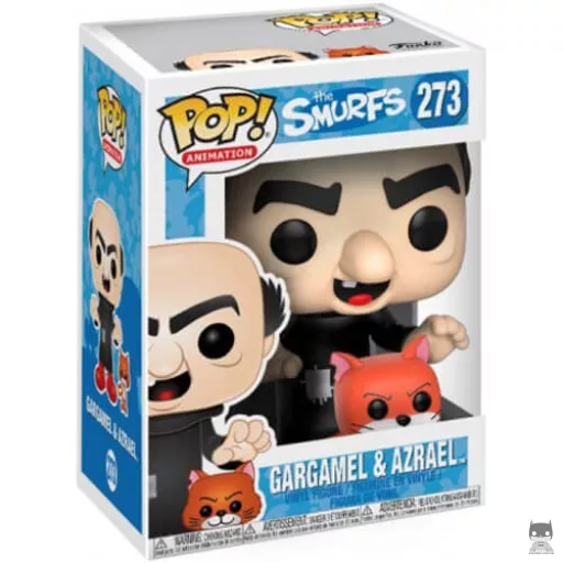 Figurine Funko POP Gargamel Avec Azrael (Pop! Vinyl)