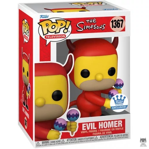 Figurine Funko POP Homer Diable (Les Simpson)