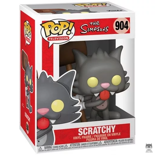 Figurine Funko POP Scratchy (Les Simpson)