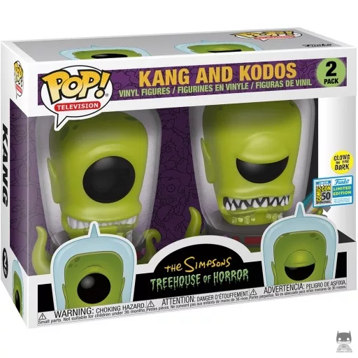 Figurine Funko POP Kang & Kodos (Glow in the Dark)