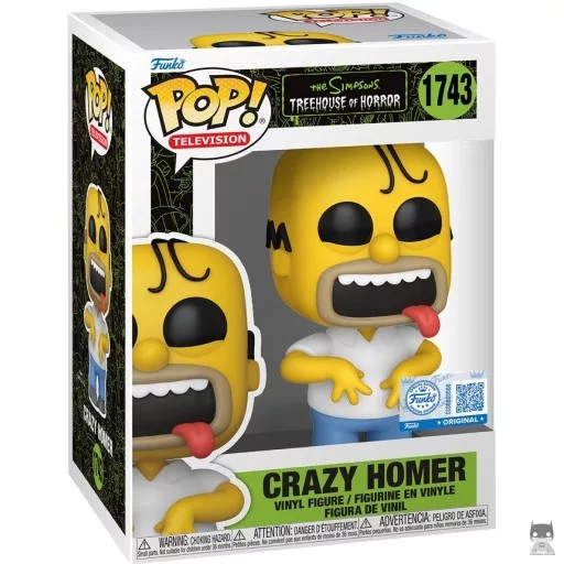 Figurine Funko POP Homer Fou (Les Simpson : Horrow Show)