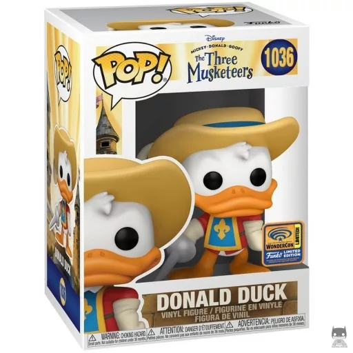 Figurine Funko POP Donald Duck (Les Trois Mousquetaires)