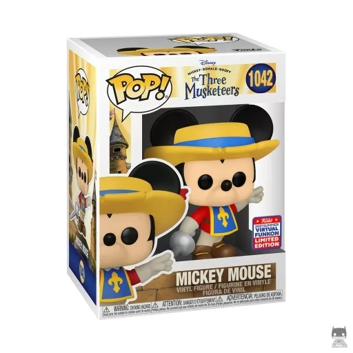 Figurine Funko POP Mickey Mouse (Les Trois Mousquetaires)