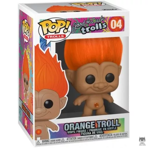 Figurine Funko POP Troll Orange (Pop! Vinyl)