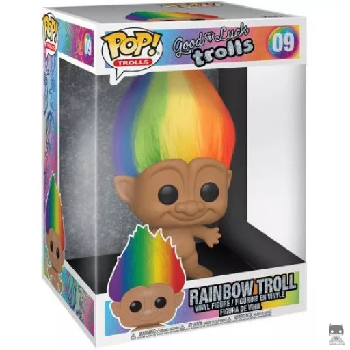 Figurine Funko POP Troll Arc-en-ciel (Supersized) (Chase) (Pop! Vinyl)