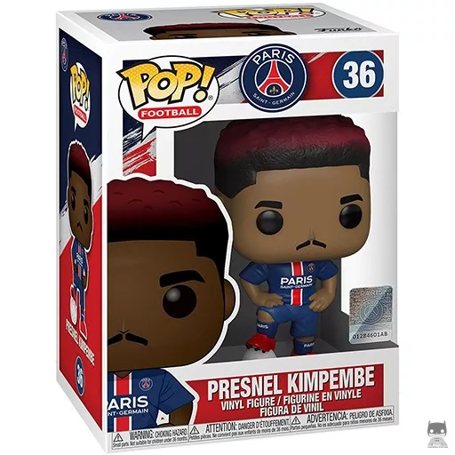 Figurine Funko POP Presnel Kimpembe (Paris Saint-Germain) (Ligue 1 (Championnat Français Football))