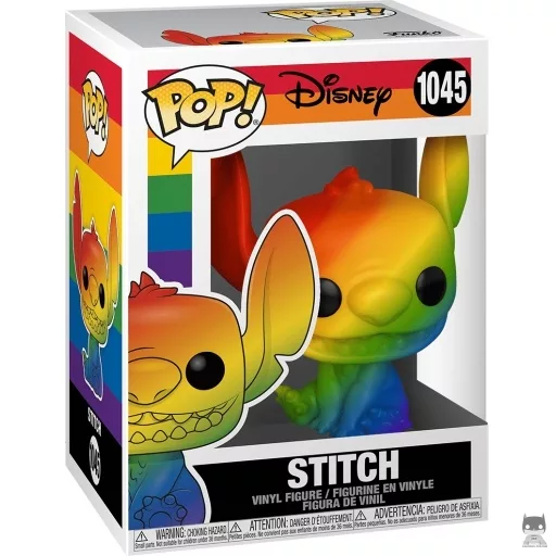 Figurine Funko POP Stitch souriant (Rainbow) (Rainbow)