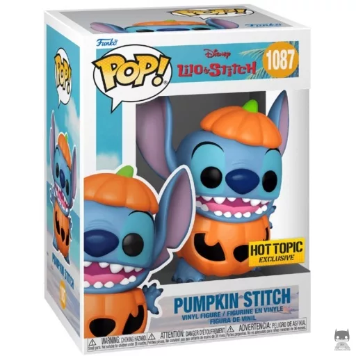 Figurine Funko POP Stitch Citrouille (Lilo and Stitch)
