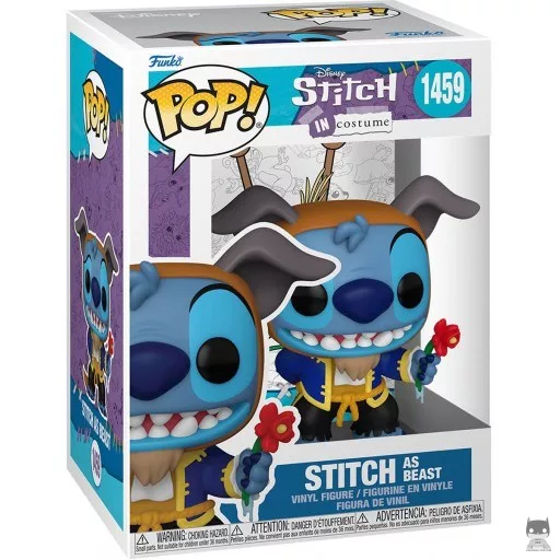 Figurine Funko POP Stitch en La Bête (Lilo and Stitch)