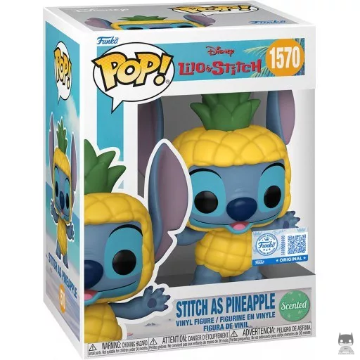 Figurine Funko POP Stitch en Ananas (Parfumé) (Hot Topic)