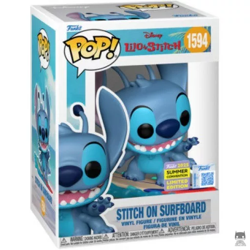 Figurine Funko POP Stitch Surf (Lilo and Stitch)