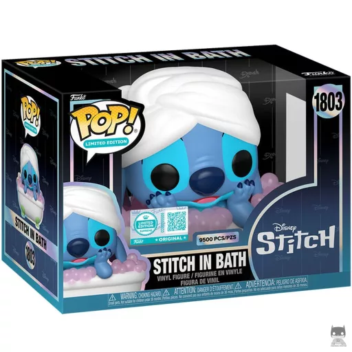 Stitch dans le bain