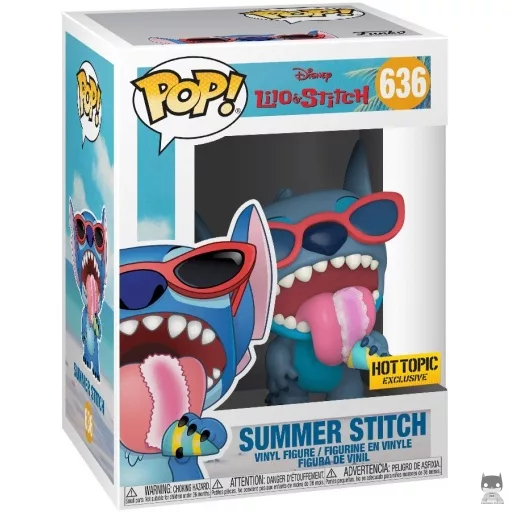 Figurine Funko POP Stitch Eté (Lilo and Stitch)