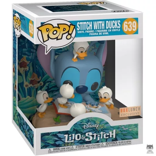 Figurine Funko POP Stitch avec Canards (Supersized) (Lilo and Stitch)