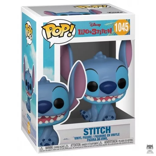 Figurine Funko POP Stitch souriant (Lilo et Stitch)