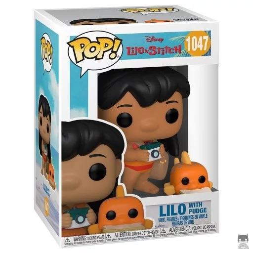 Figurine Funko POP Lilo avec Pudge (Lilo et Stitch)