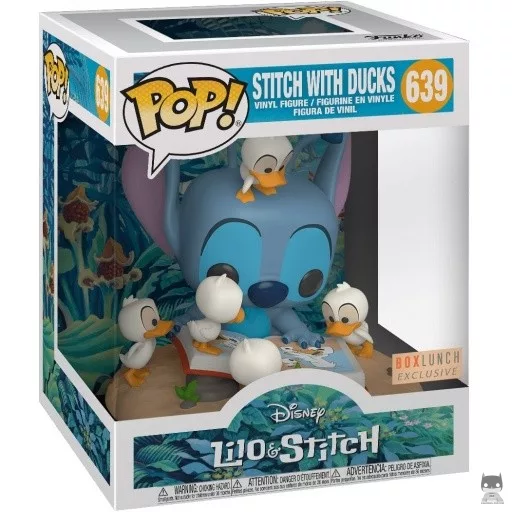 Figurine Funko POP Stitch avec Canards (Supersized) (Lilo et Stitch)