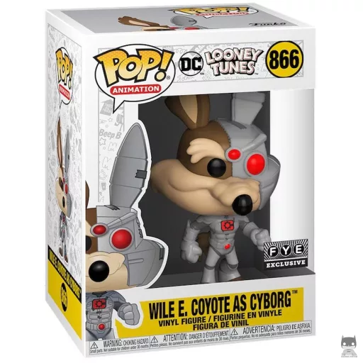 Figurine Funko POP Wile E. Coyote en Cyborg (Looney Tunes)