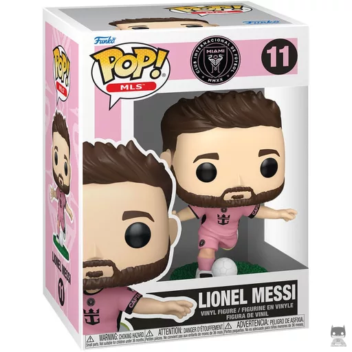 Figurine Funko POP Lionel Messi (Inter Miami) (Major League Soccer (Championnat Nord Américain Football))