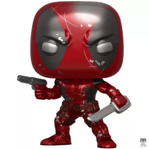 Figurine Funko POP Deadpool (Metallic) (Marvel 80 Ans)