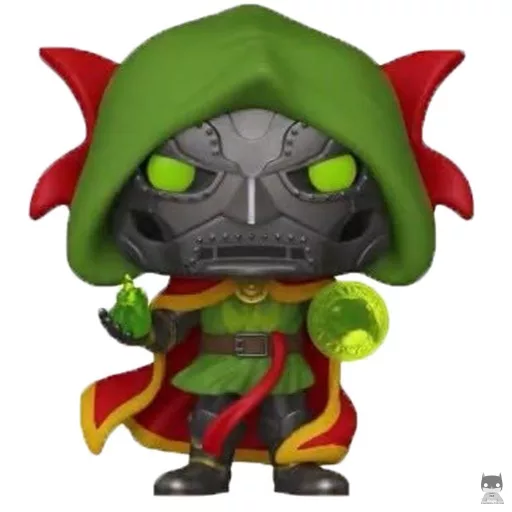 Figurine Funko POP Doom, le Sorcier Suprême (Lumières et Son) (Marvel Comics)