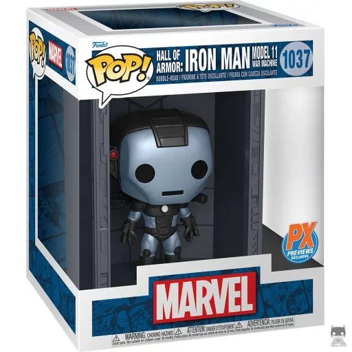 Figurine Funko POP Hall of Armor : Iron Man Model 11 Machine de Guerre (Metallic) (Marvel Comics)
