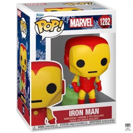Figurine Funko POP Iron Man (Noël) (Bobble head)