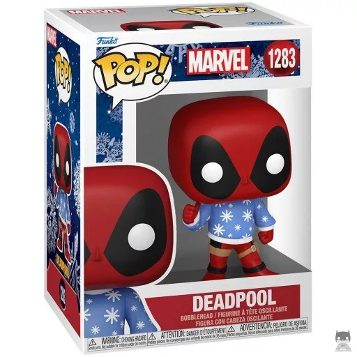 Figurine Funko POP Deadpool (Noël) (Bobble head)