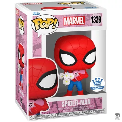 Figurine Funko POP Spider-Man (Saint Valentin) (Marvel Comics)