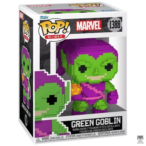 Figurine Funko POP Bouffon Vert (8-Bit) (Marvel Comics)
