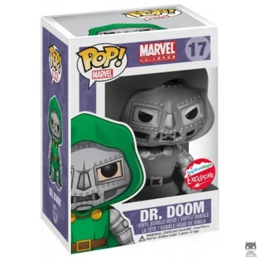Figurine Funko POP Dr. Doom (Noir & Blanc) (Pop! Vinyl)