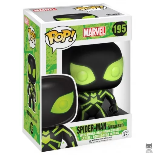 Figurine Funko POP Spider-Man (Combinaison d'Inflitration) (Spider-Man (Peter Parker))