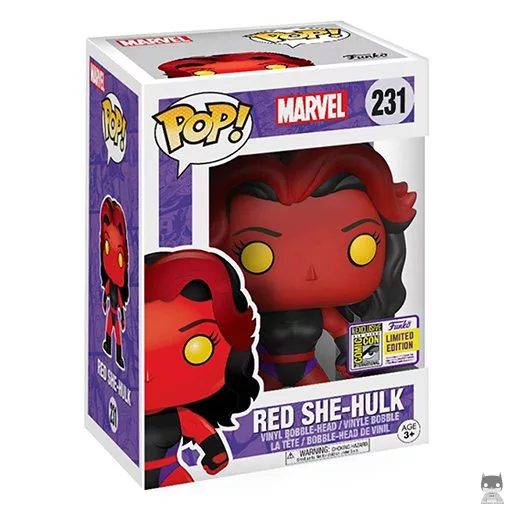 Figurine Funko POP She-Hulk Rouge (Exclusive)