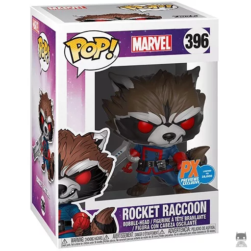 Figurine Funko POP Rocket Raccoon (Exclusive)