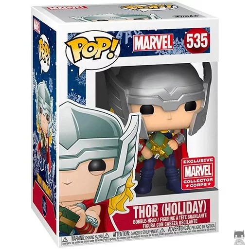 Figurine Funko POP Thor (Noël) (Exclusive)