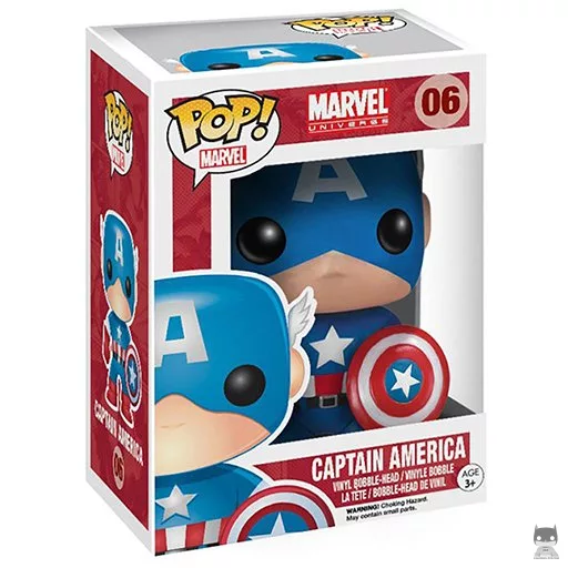 Figurine Funko POP Captain America (Pop! Vinyl)