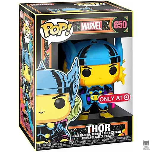Figurine Funko POP Thor (Blacklight) (Marvel Comics)
