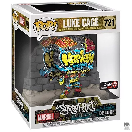 Figurine Funko POP Luke Cage Street Art (Marvel Comics)