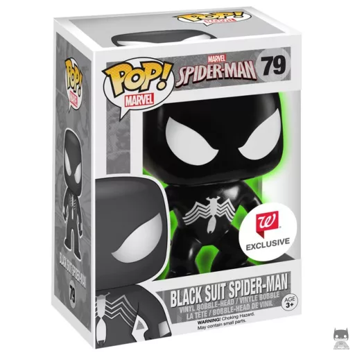 Figurine Funko POP Spider-Man (Combinaison noire) (Marvel Comics)