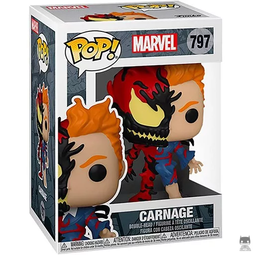 Figurine Funko POP Carnage (Marvel Comics)