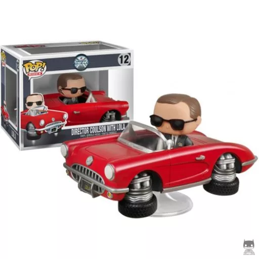 Figurine Funko POP Phil Coulson (avec Lola) (Marvel : Les Agents du SHIELD)