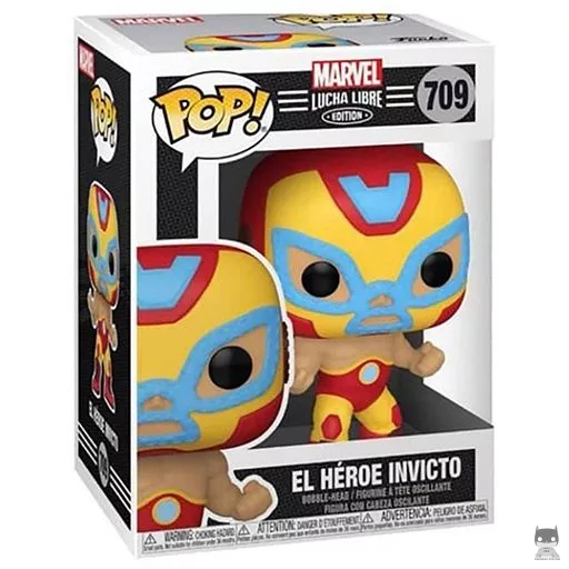 Figurine Funko POP El Heroe Invicto (Bobble head)