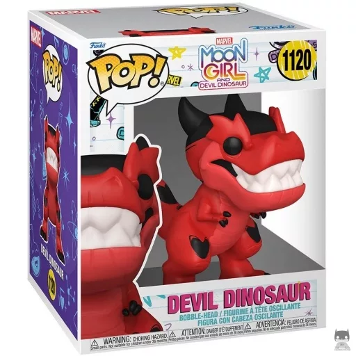 Figurine Funko POP Devil Dinosaur (Supersized) (Marvel's Moon Girl and Devil Dinosaur)