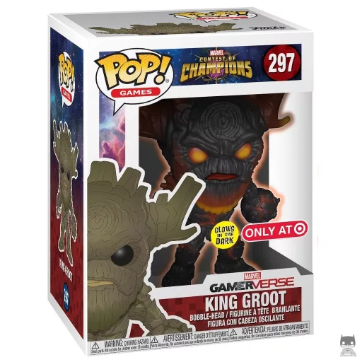 Figurine Funko POP King Groot (Marvel : Tournois des Champions)