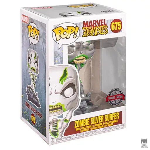 Figurine Funko POP Le Surfer d'Argent Zombie (Exclusive)