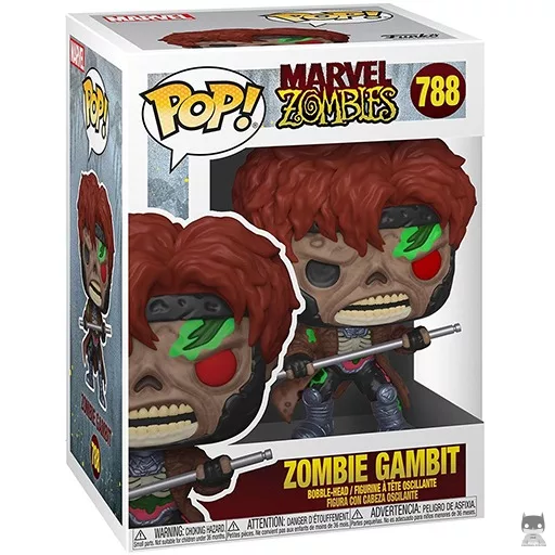 Figurine Funko POP Gambit Zombie (Bobble head)